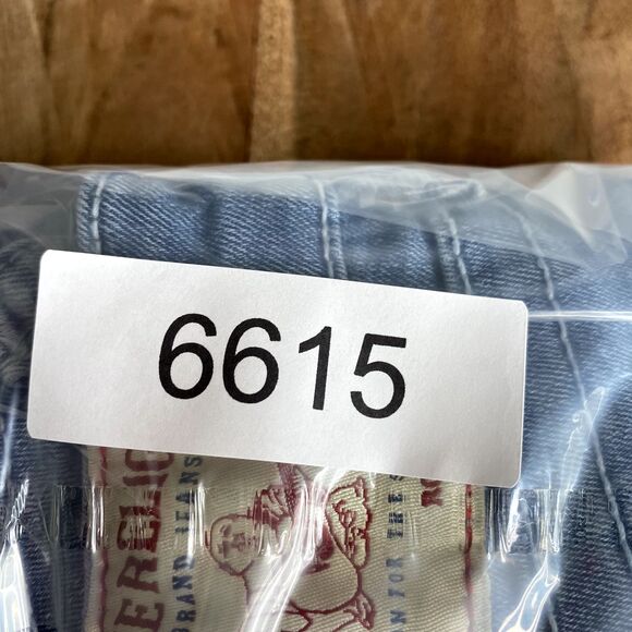 True Religion Jeans 28x24* Jennie Curvy Mid Rise Capri Cropped Denim Pants Women - Picture 13 of 13